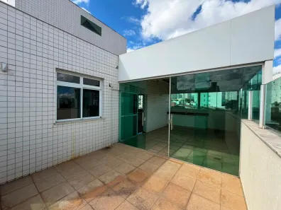 Cobertura com 4 Quartos para alugar, 185m² no Castelo, Belo Horizonte