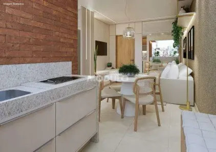 Flat com 1 Quarto à venda, 36m² no Santa Mônica, Uberlândia