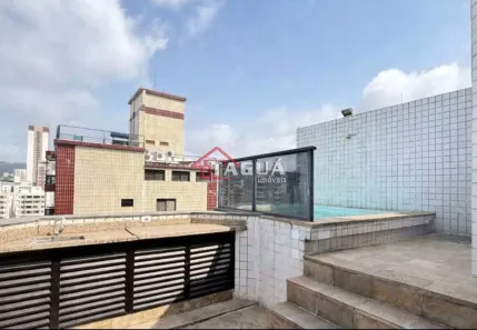 Cobertura com 1 Quarto à venda, 120m² no Pompéia, Santos