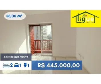Apartamento com 2 Quartos à venda, 58m² no Jardim Ester, São Paulo