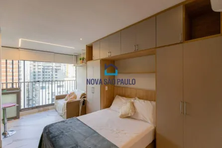 Apartamento com 1 Quarto para alugar, 29m² no Paraíso, São Paulo