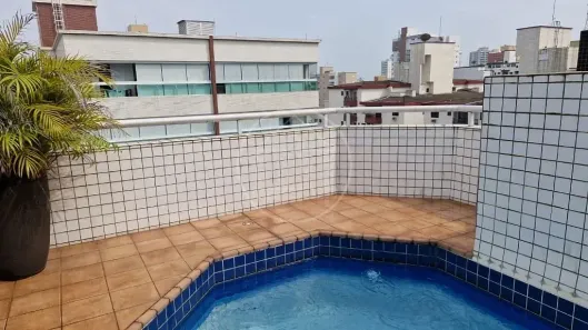 Cobertura com 3 Quartos para venda ou aluguel, 170m² no Canto do Forte, Praia Grande