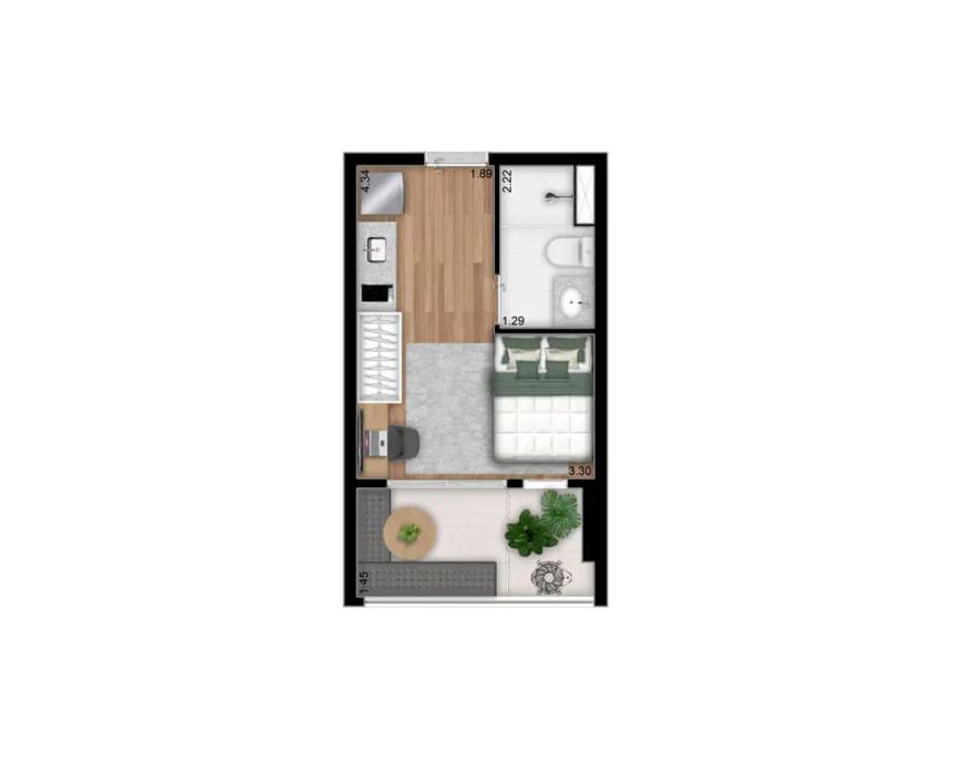 THINK TANABI - APARTAMENTOS no Água Branca, São Paulo