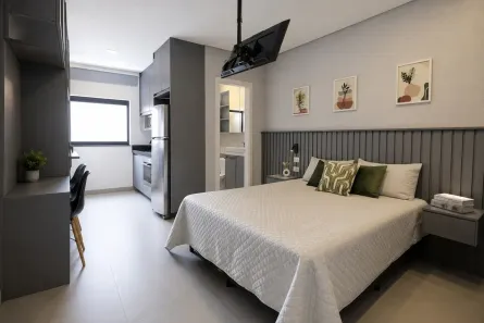 Apartamento com 1 Quarto para alugar, 32m² no Vila Monumento, São Paulo