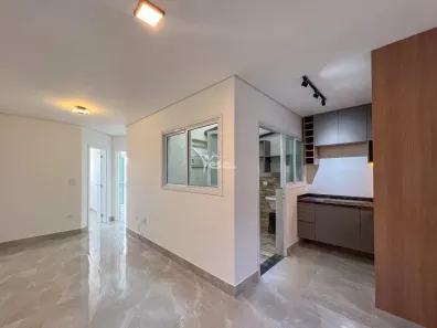Apartamento com 2 Quartos para alugar, 46m² no Campestre, Santo André