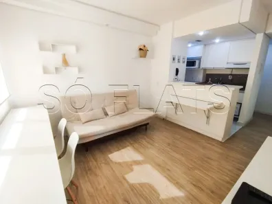 Flat com 1 Quarto à venda, 38m² no Moema, São Paulo