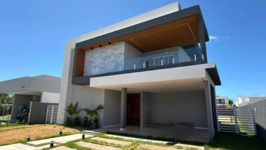 Casa de Condomínio com 4 Quartos à venda, 350m² no Zona de Expansão (Olhos D'Agua), Barra dos Coqueiros