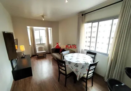 Flat com 1 Quarto para alugar, 42m² no Vila Nova Conceição, São Paulo