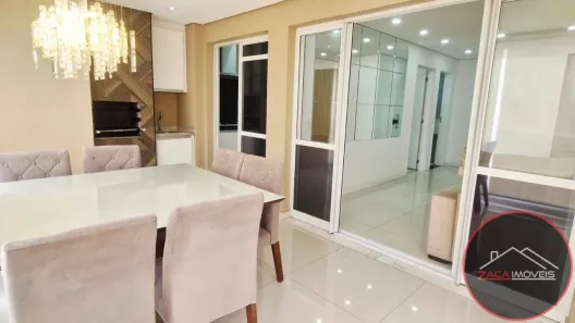 Apartamento com 3 Quartos para alugar, 114m² no Parque Santana, Mogi das Cruzes
