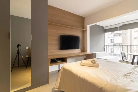 Kitnet com 1 Quarto à venda, 27m² no Indianópolis, São Paulo