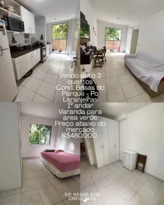 Apartamento com 3 Quartos à venda, 86m² no Flores, Manaus
