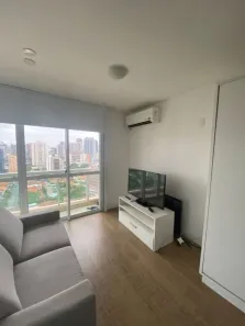 Apartamento com 1 Quarto para venda ou aluguel, 51m² no Brooklin Paulista, São Paulo