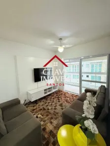 Apartamento com 2 Quartos à venda, 80m² no Gonzaga, Santos