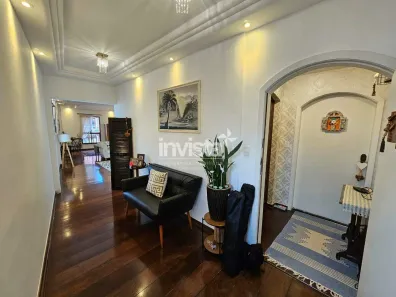 Apartamento com 3 Quartos à venda, 162m² no Ponta da Praia, Santos