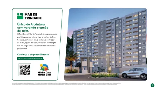 Apartamento com 2 Quartos à venda, 48m² no Alcântara, São Gonçalo