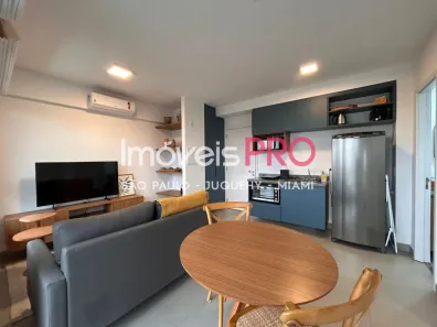 Apartamento com 1 Quarto à venda, 37m² no Santo Amaro, São Paulo