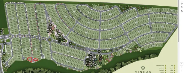 Lote/Terreno à venda, 458m² no Condomínio Vinhas, Senador Canedo
