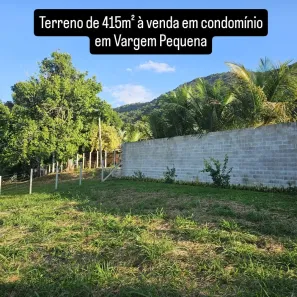 Lote/Terreno à venda, 415m² no Vargem Pequena, Rio de Janeiro