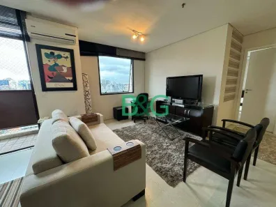 Apartamento com 1 Quarto para alugar, 74m² no Itaim Bibi, São Paulo