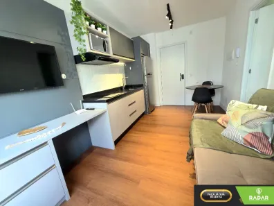 Apartamento com 1 Quarto para alugar, 33m² no Centro, Curitiba