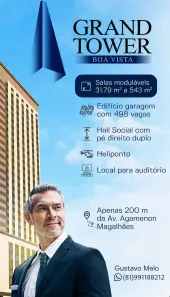 Sala Comercial à venda, 543m² no Boa Vista, Recife