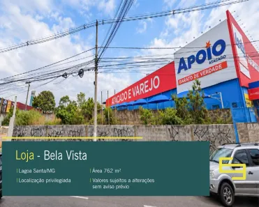 Ponto Comercial para alugar, 763m² no Bela Vista, Lagoa Santa