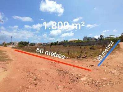 Lote/Terreno à venda, 1800m² no , Nísia Floresta