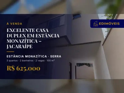 Casa com 3 Quartos à venda, 100m² no Estância Monazítica, Serra