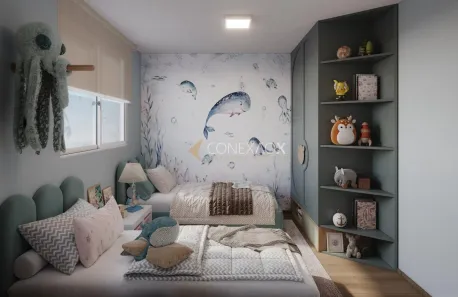 Apartamento com 2 Quartos à venda, 40m² no Residencial Parque das Cores, Campinas
