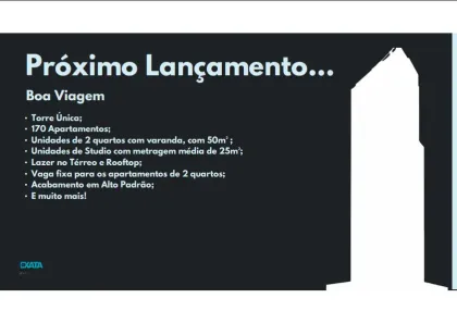 Apartamento com 2 Quartos à venda, 50m² no Boa Viagem, Recife