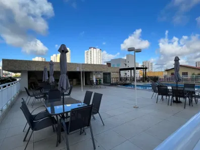 Apartamento com 3 Quartos para alugar, 92m² no Fátima, Fortaleza