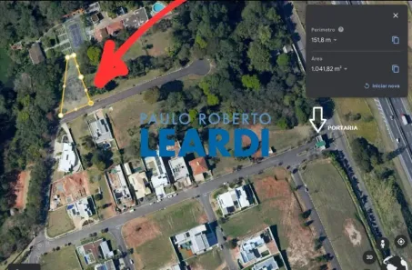 Lote/Terreno à venda, 1044m² no Joapiranga, Valinhos