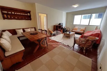 Apartamento com 2 Quartos para alugar, 96m² no Pitangueiras, Guarujá