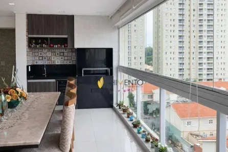Apartamento com 3 Quartos para venda ou aluguel, 124m² no Jardim São Caetano, São Caetano do Sul