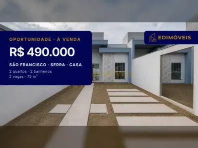 Casa com 2 Quartos à venda, 75m² no São Francisco, Serra