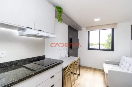 Apartamento com 1 Quarto para alugar, 23m² no Prado Velho, Curitiba