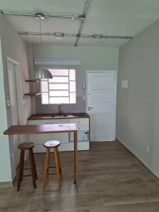 Apartamento com 1 Quarto para alugar, 30m² no Centro, São Vicente
