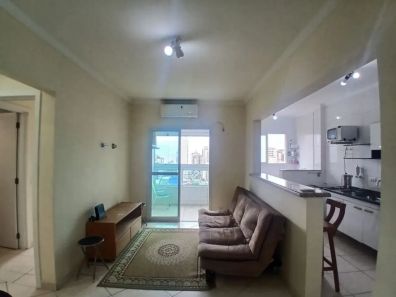 Apartamento com 1 Quarto para venda ou aluguel, 50m² no Aviação, Praia Grande