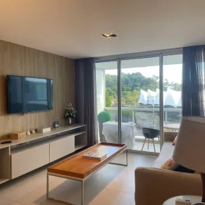 Apartamento com 2 Quartos para alugar, 107m² no Jurerê Internacional, Florianópolis