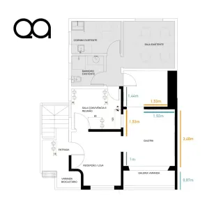 Ponto Comercial com 5 Quartos à venda, 100m² no Savassi, Belo Horizonte