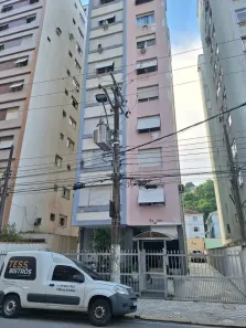 Apartamento com 2 Quartos para alugar, 65m² no José Menino, Santos
