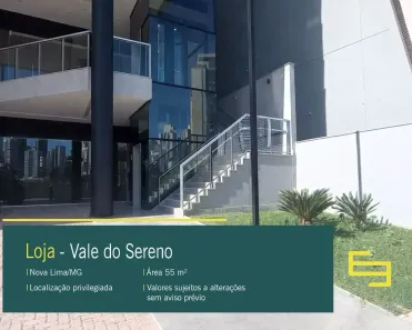 Ponto Comercial para alugar, 55m² no Vale do Sereno, Nova Lima