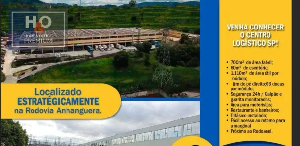 Galpão/Depósito/Armazém para alugar, 700m² no Parque São Domingos, São Paulo