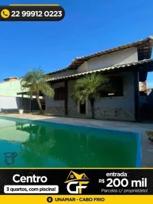 Casa com 3 Quartos à venda, 120m² no Santa Margarida I (Tamoios), Cabo Frio