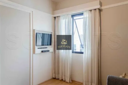 Flat com 1 Quarto para alugar, 33m² no Jardim Paulista, São Paulo