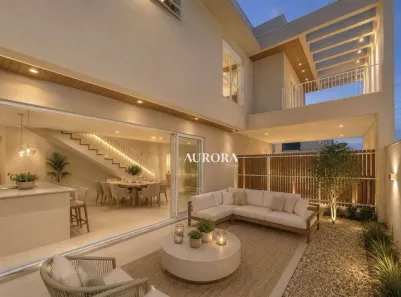 Casa de Condomínio com 3 Quartos à venda, 180m² no Gleba Fazenda Palhano, Londrina