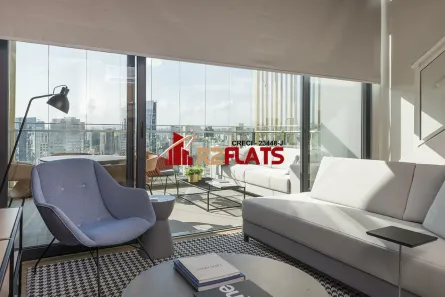 Flat com 1 Quarto à venda, 70m² no Vila Nova Conceição, São Paulo