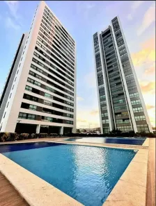 Apartamento com 3 Quartos para alugar, 112m² no Jacarecica, Maceió