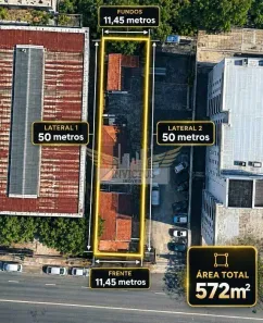 Lote/Terreno à venda, 242m² no Jardim, Santo André