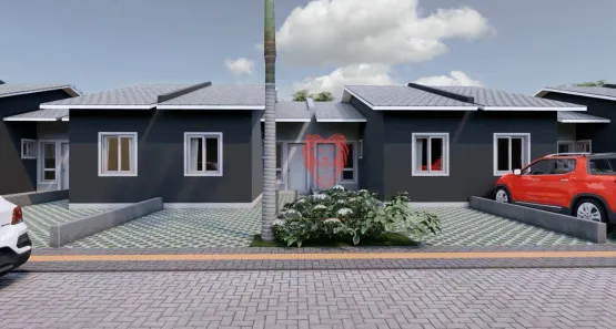 Casa de Condomínio com 2 Quartos à venda, 49m² no Sítio Gaúcho, Gravataí